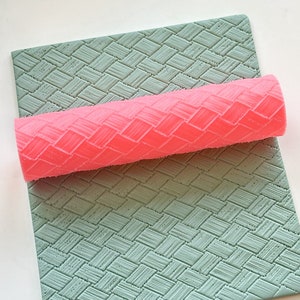 Basket Weave Texture Roller for Jewellery Making | Polymer Clay Texture | Clay Tools