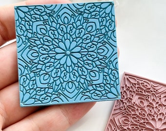 Mandala Texture Mat #16 for Polymer Clay