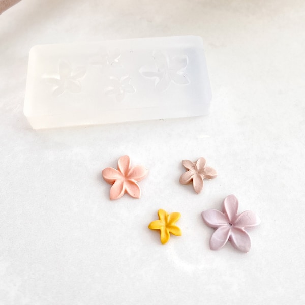 Micro Floral Silicone Molds for Polymer Clay | Resin Jewellery Making | Nail Art