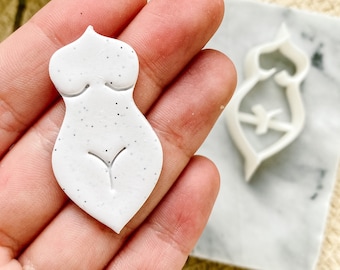 Woman’s Body Polymer Clay Cutters PCC1113