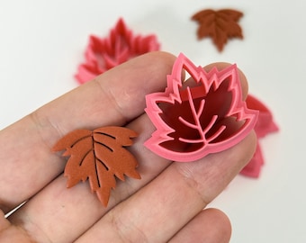 Fall Maple Leaf Polymer Clay Cutter | Jewellery Making Tools
