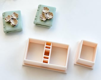 Book Builder Polymer Clay Cutter Set | Polymer Clay Tools | Earring Making | Embossing Clay Tools