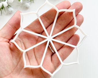 Flower #2 Trinket Dish Polymer Clay Cutter | Jewellery Bowl/Coaster Making Tools