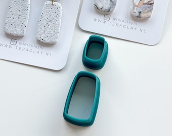 Geometric Polymer Clay Cutter Set | Polymer Clay Tools | Earring Making | Embossing Clay Tools