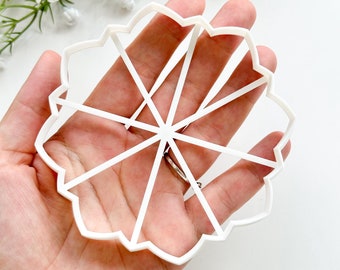 Flower #3 Trinket Dish Clay Cutter | Polymer Clay Jewelry Bowl Cutter | Jewellery Dish Cutter