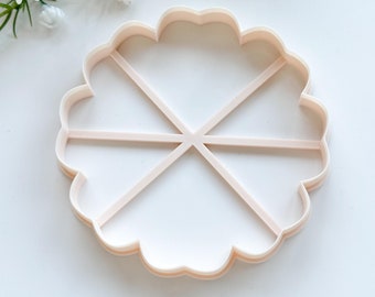 Flower #1 Trinket Dish Clay Cutter | Polymer Clay Jewelry Bowl Cutter | Jewellery Dish Cutter