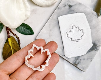 Maple Leaf Polymer Clay Cutter | Polymer Clay Tools | Jewellery Tools | Earring Making | Embossing Clay Tools