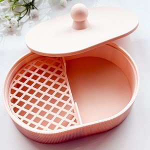 3D-Printed Cornstarch Dipping Container | Polymer Clay Tools | Clay Earrings Making