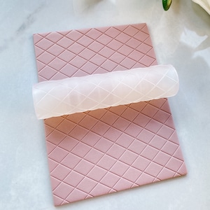 Rhombus Texture Roller for Polymer Clay Jewellery Making