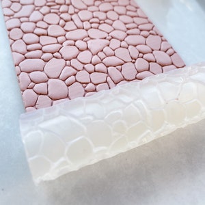 Pebbles Texture Roller for Jewelry Making or Role Playing Miniatures