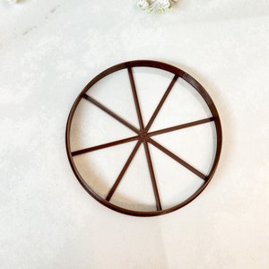 Cirkel Trinket Dish Clay Cutter | Polymeer klei sieraden kom cutter | Sieradenschotelsnijder | Embossing Clay Tools