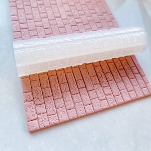 Brick Texture Roller for Jewelry Making or Role Playing Miniatures