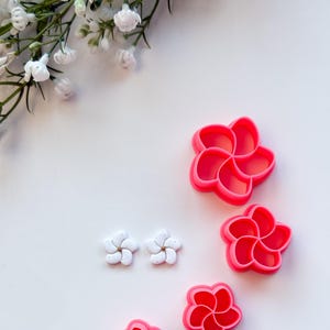 Frühlingsblume #1 Form Ausstechform Ausstechform | Polymer Clay Werkzeuge | Schmuckwerkzeug | Ohrring Herstellung | Embossing von Clay-Werkzeugen