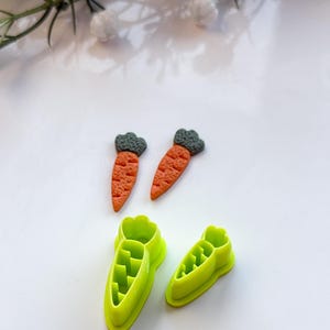 Karotte Ostern Form Ausstechform Polymer Clay | Polymer Clay Werkzeuge | Schmuckwerkzeug | Ohrring Herstellung | Embossing von Clay-Werkzeugen