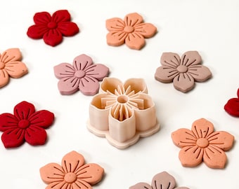 Pointy Flower Polymer Clay Cutter for Clay Jewellery Making PCC1780 | Sharp Blade