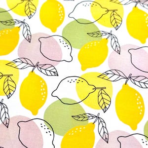 feuille de papier transfert 500 citrons #3 | Papier transfert d'image | Fabrication de boucles d'oreilles en argile