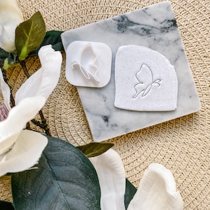 Butterfly Boho Polymer Clay Embossing Stamp / Soap Embossing Stamps / Pottery Stamps