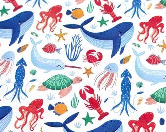 Transfer Paper Sheet 493 Sea Creatures | Image Transfer Paper | Clay Earrings Making