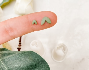 Double Leaf Micro Polymer Clay Cutter