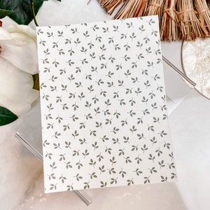 Transfer Paper Sheet 11 Simple Foliage | Water Soluble Paper Sheets | Image Transfer Paper | Clay Tools | Clay Earrings Making