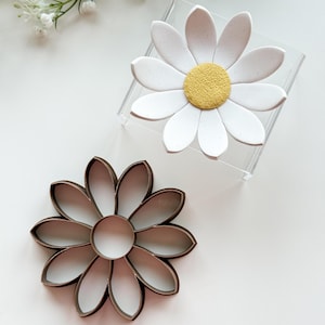 Daisy #1 Prydnadsskål Polymer Clay Cutter | Smyckesfat/Skåltillverkning