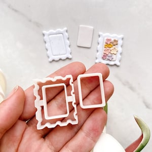 Post Stamp Polymer Clay Cutter | Polymer Clay Tools | Jewellery Tools | Earring Making | Embossing Clay Tools