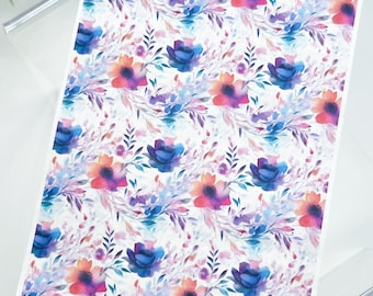 Transfer Paper Sheet 261 Moody Flowers | Image Transfer Paper | Clay Tools | Clay Earrings Making