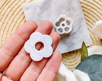 Flower Donut Polymer Clay Cutter | Floral Cutters | Sharp Cutters