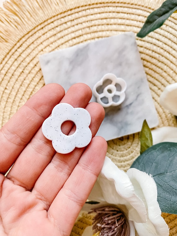 Flower Donut Polymer Clay Cutter | Floral Cutters | Sharp Cutters PCC1062