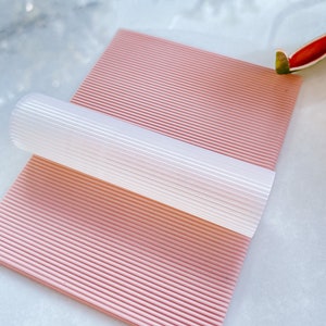 Corduroy Ribbed Texture Roller for Jewelry Making or Role Playing Miniatures