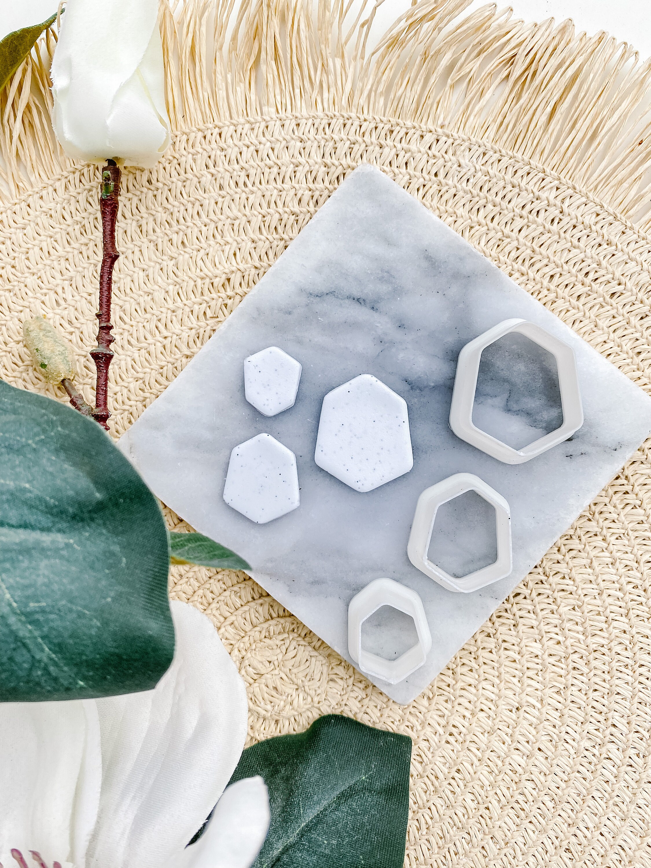 Hexagon Rounded Edges Polymer Clay Cutter - Etsy