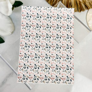Transfer Paper Sheet 64 Orange Foliage | Water Soluble Paper Sheets | Image Transfer Paper | Clay Tools | Clay Earrings Makin