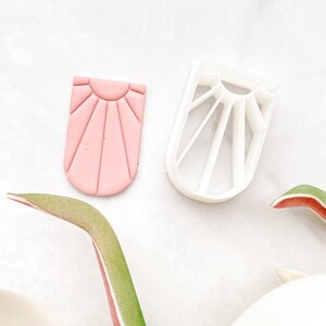 Half Sun Arch  Polymer Clay Cutter | Polymer Clay Tools | Jewellery Tools | Earring Making | Embossing Clay Tools
