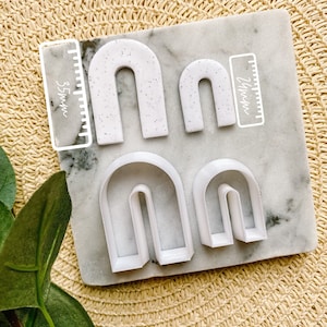 Regular Arch Polymer Clay Cutter / Regular Arch Shape Set Cutters / Sharp Edges Clay Cutters PCC1057