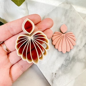 Blumen Baumeln Set Polymer Clay Ausstechformen | Polymer Clay Werkzeuge | Schmuckwerkzeuge | Ohrringherstellung | Embossing Clay Werkzeuge