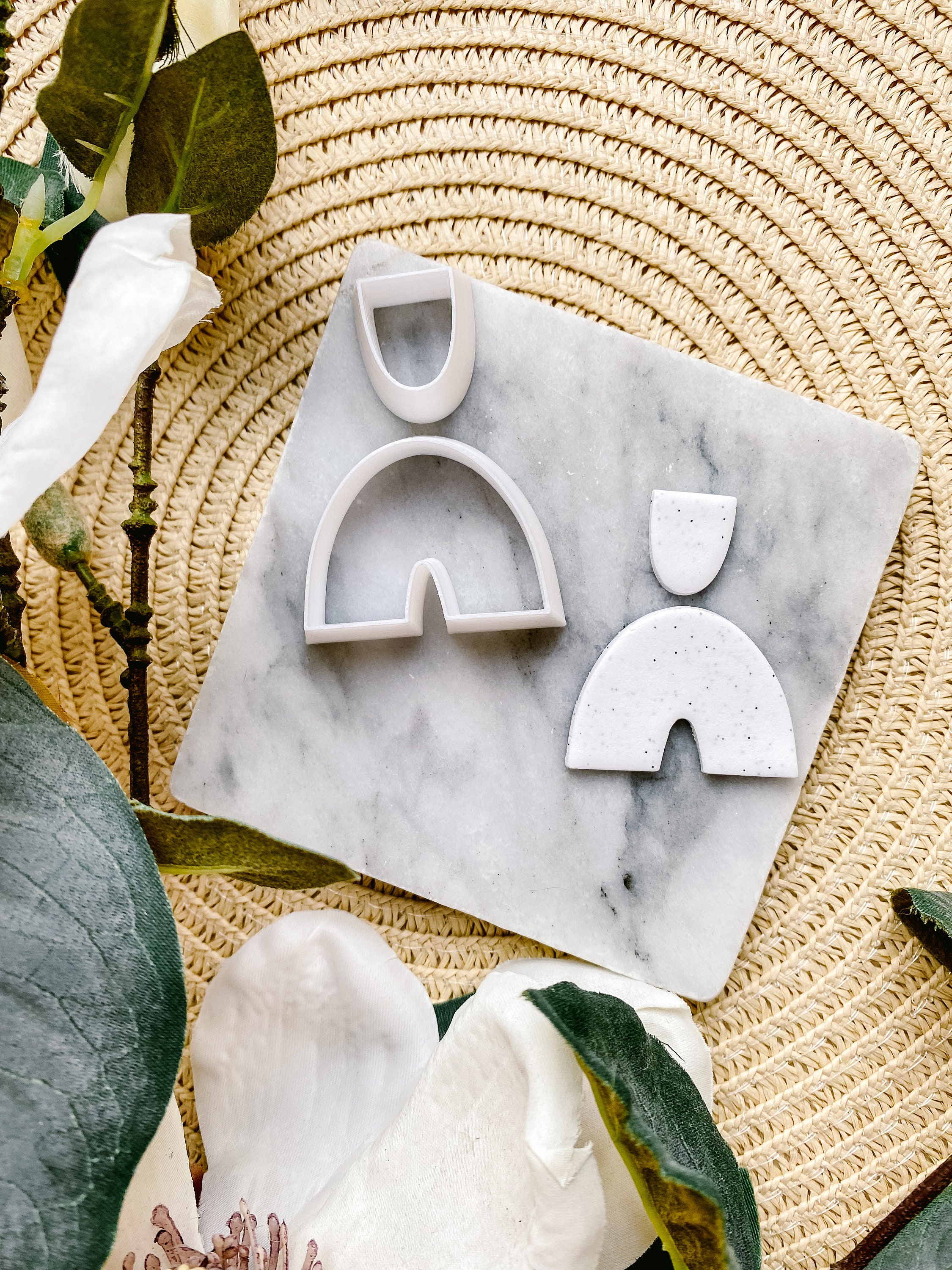 Organic Arch Set the Lola Polymer Clay Cutters / Abstract Shape