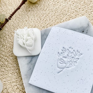 Floral Face Embossing Stamp image 3