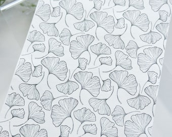 Transfer Paper Sheet 272 Ginkgo Leaves | Image Transfer Paper | Clay Tools | Clay Earrings Making