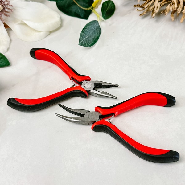 Jewellery Pliers - Set of Two | Clay Tools | Earring Jewellery Making | Craft Tools