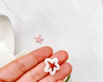 Starfish Polymer Clay Cutter | Polymer Clay Tools | Jewellery Tools | Earring Making | Embossing Clay Tools Ocean Sea Summer Collection
