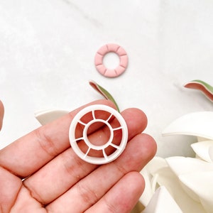 Swimming Belt  Polymer Clay Cutter | Polymer Clay Tools | Jewellery Tools | Earring Making | Embossing Clay Tools