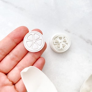 Lemon Slice Polymer Clay Cutter | Polymer Clay Tools | Jewellery Tools | Earring Making | Embossing Clay Tools