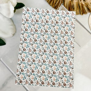Transfer Paper Sheet 65 Autumn Foliage | Water Soluble Paper Sheets | Image Transfer Paper | Clay Tools | Clay Earrings Makin