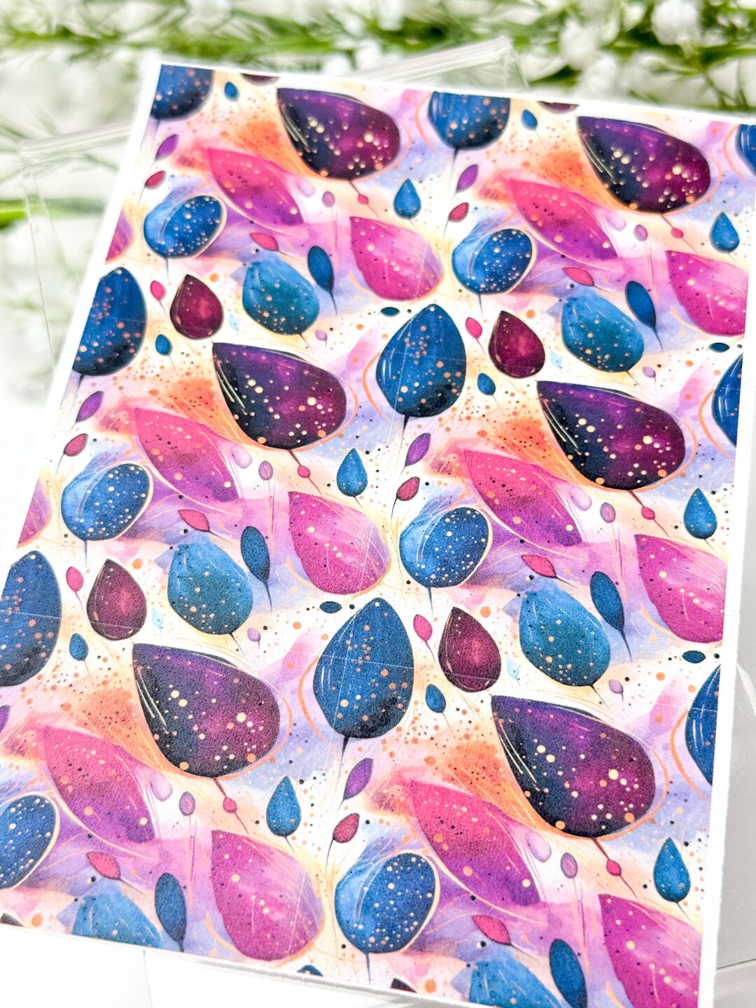 Abstract Pattern #3 Transfer Paper Sheet 584 | Water Soluble Paper ...