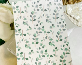 Transfer Paper Sheet 006 Floating Eucalyptus | Water Soluble Paper Sheets | Image Transfer Paper | Clay Tools | Clay Earrings Making