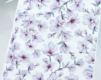Transfer Paper Sheet 306 Magnolia | Image Transfer Paper | Clay Tools | Clay Earrings Making