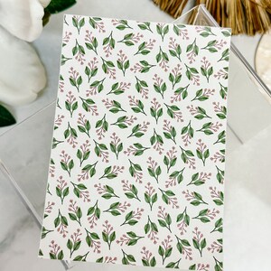 Transfer Paper Sheet 88 Bud Stems | Water Soluble Paper Sheets | Image Transfer Paper | Clay Tools | Clay Earrings Making