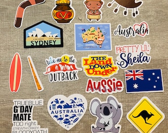 Australië stickers