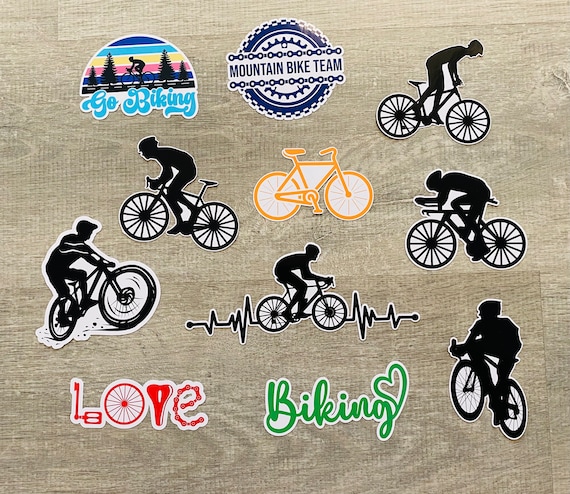 Bike Riding Stickers