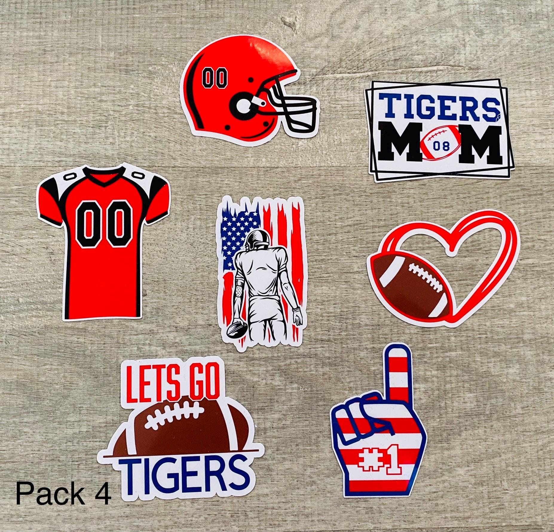 Adesivo per porta American football (su misura